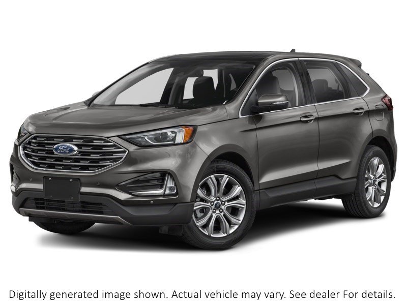 2022 Ford Edge Titanium AWD Carbonized Grey Metallic  Shot 43