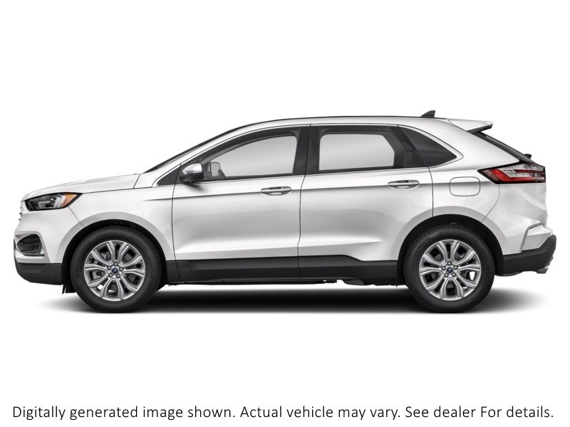 2022 Ford Edge Titanium AWD Star White Metallic Tri-Coat  Shot 11