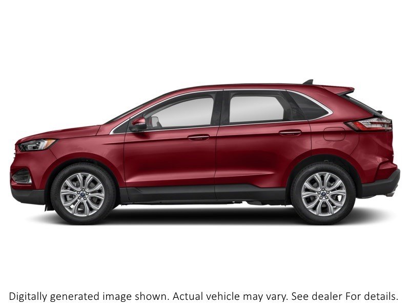 2022 Ford Edge Titanium AWD Rapid Red Metallic Tinted Clearcoat  Shot 29