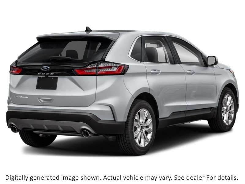 2022 Ford Edge Titanium AWD Iconic Silver Metallic  Shot 2