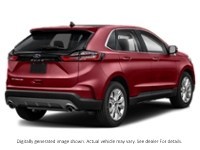 2022 Ford Edge Titanium AWD Rapid Red Metallic Tinted Clearcoat  Shot 2