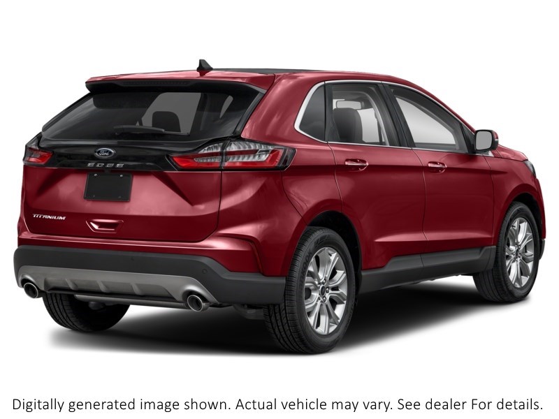 2022 Ford Edge Titanium AWD Rapid Red Metallic Tinted Clearcoat  Shot 26