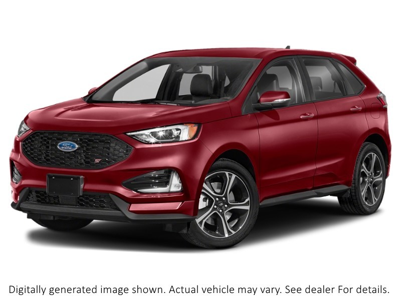 2024 Ford Edge ST AWD Rapid Red Metallic Tinted Clearcoat  Shot 17