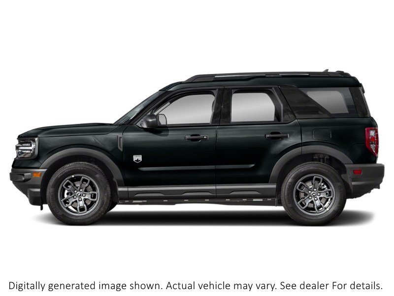2021 Ford Bronco Sport Big Bend 4X4 Shadow Black  Shot 3