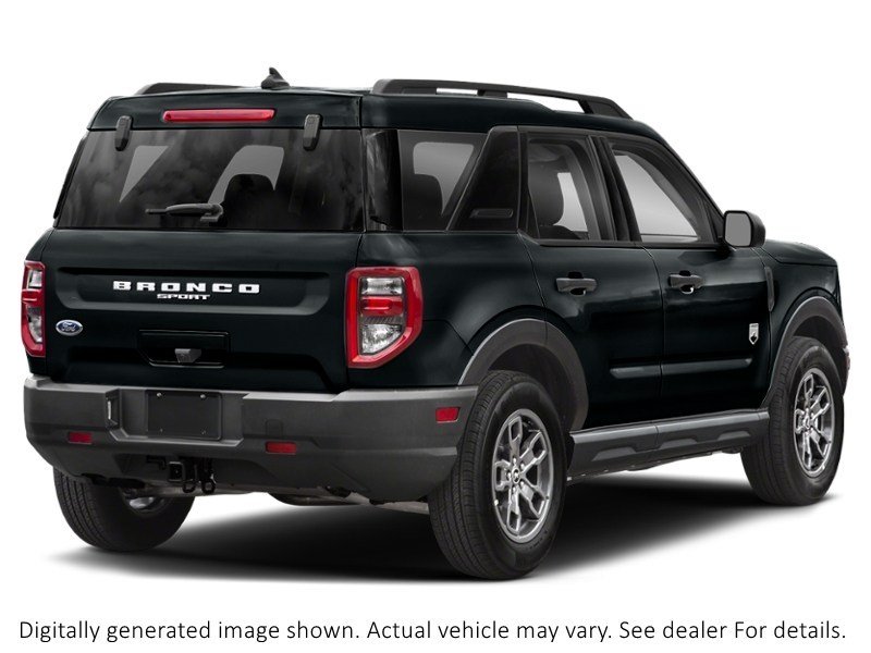 2021 Ford Bronco Sport Big Bend 4X4 Shadow Black  Shot 2