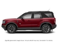 2021 Ford Bronco Sport Outer Banks 4X4 Rapid Red Metallic Tinted Clearcoat  Shot 5