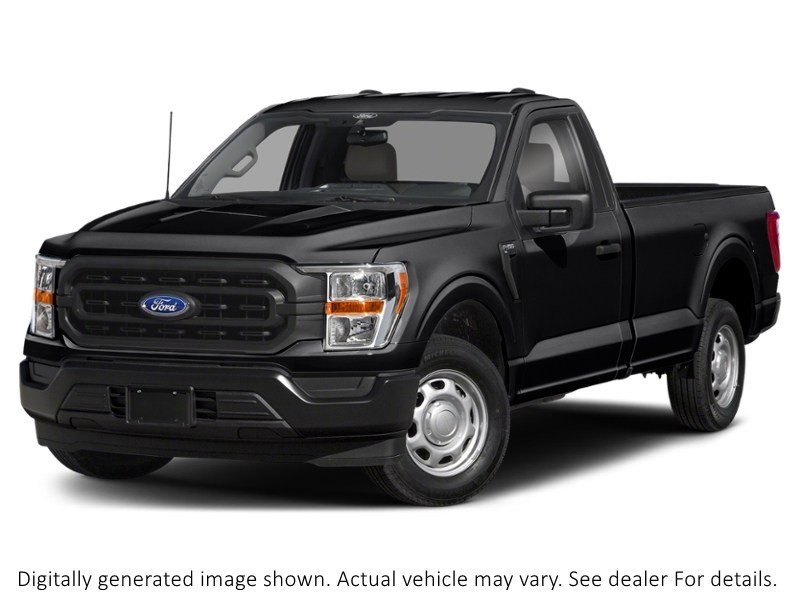 2022 Ford F-150 XL 4WD Reg Cab 6.5' Box Agate Black Metallic  Shot 4