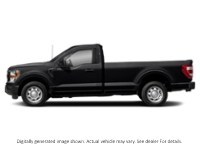 2022 Ford F-150 XL 4WD Reg Cab 6.5' Box Agate Black Metallic  Shot 3