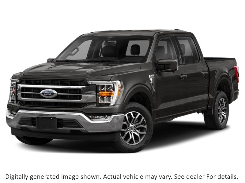 2021 Ford F-150 Lariat 4WD Supercrew 5.5' Box Carbonized Grey Metallic  Shot 1