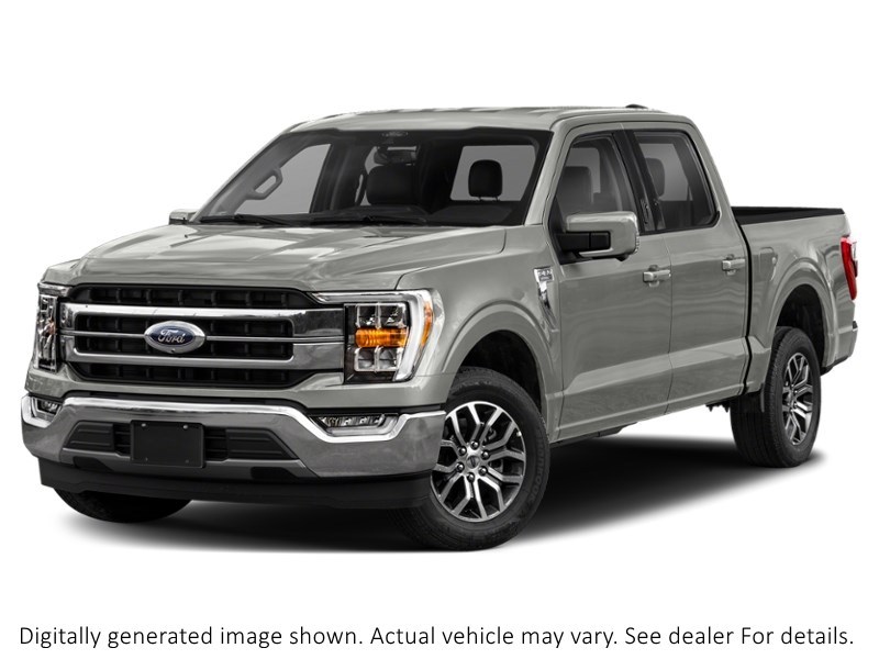 2022 Ford F-150 Lariat 4WD Supercrew 5.5' Box Iconic Silver Metallic  Shot 4
