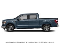 2022 Ford F-150 Lariat | 4X4 | 5.0L | 502A | Roof | 360 | Pwr Tlgt Antimatter Blue Metallic  Shot 5