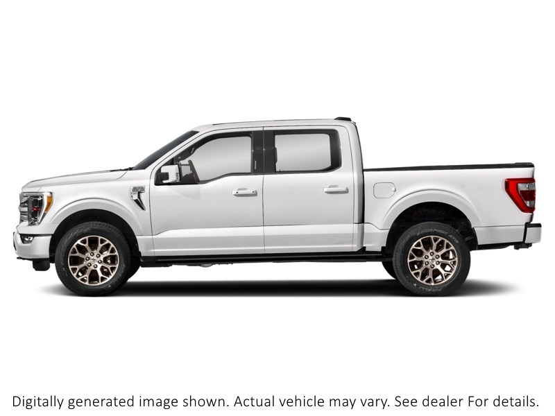 2021 Ford F-150 King Ranch 4WD Supercrew 5.5' Box Star White Metallic Tri-Coat  Shot 3