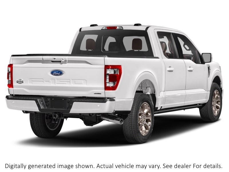 2021 Ford F-150 King Ranch 4WD Supercrew 5.5' Box Star White Metallic Tri-Coat  Shot 2