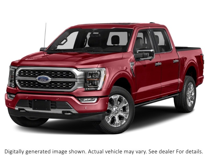 2023 Ford F-150 Platinum 4WD Supercrew 5.5' Box Rapid Red Metallic Tinted Clearcoat  Shot 13