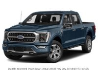 2023 Ford F-150 Platinum 4WD Supercrew 5.5' Box Antimatter Blue Metallic  Shot 22