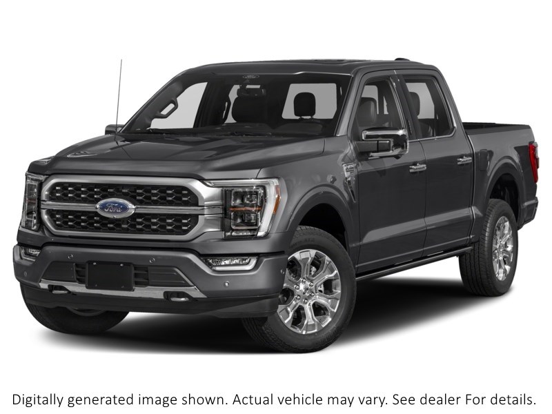 2023 Ford F-150 Platinum 4WD Supercrew 5.5' Box Agate Black Metallic  Shot 1
