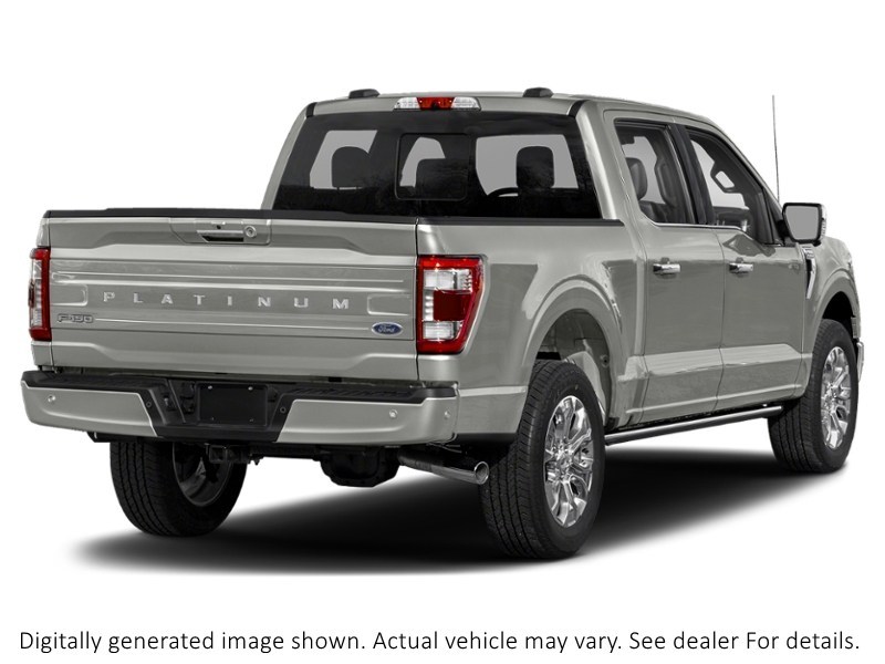2023 Ford F-150 Platinum 4WD Supercrew 5.5' Box Iconic Silver Metallic  Shot 2