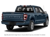 2023 Ford F-150 Platinum 4WD Supercrew 5.5' Box Antimatter Blue Metallic  Shot 24