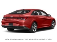 2021 Hyundai Elantra Hev Preferred DCT Fiery Red  Shot 2
