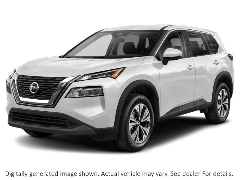 2022 Nissan Rogue AWD SV Pearl White Pearl Metallic  Shot 1