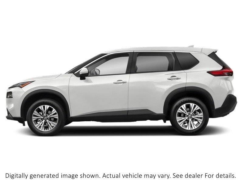 2022 Nissan Rogue AWD SV Pearl White Pearl Metallic  Shot 5