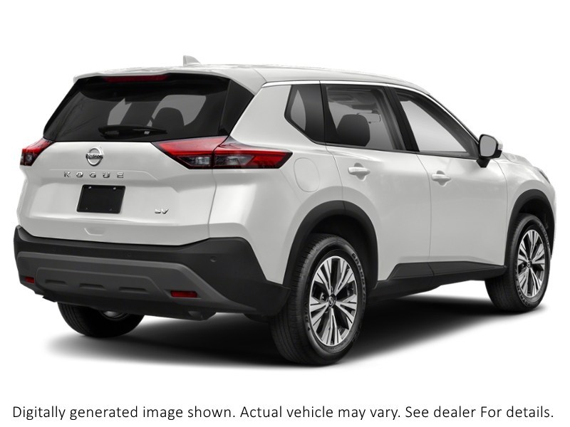 2022 Nissan Rogue AWD SV Pearl White Pearl Metallic  Shot 6