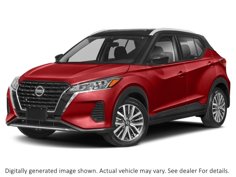2021 Nissan Kicks SV FWD Scarlet Ember Tricoat/Super Black  Shot 35