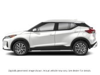 2021 Nissan Kicks SV FWD Aspen White TriCoat  Shot 3