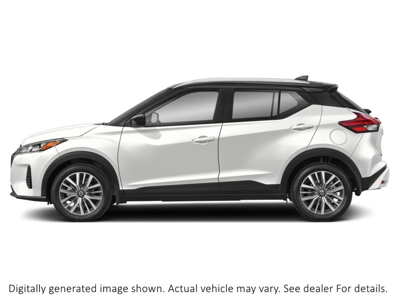 2021 Nissan Kicks SV FWD Aspen White TriCoat/Super Black  Shot 22