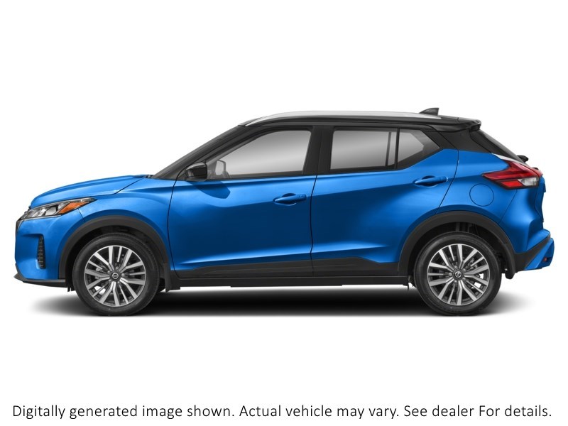 2021 Nissan Kicks SV FWD Electric Blue Metallic/Super Black  Shot 41