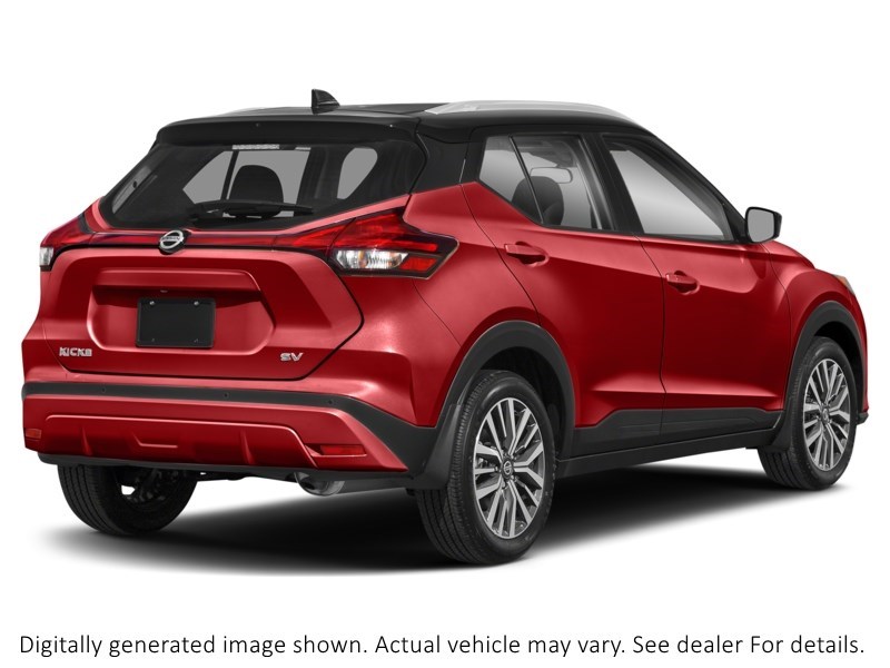 2021 Nissan Kicks SV FWD Scarlet Ember Tricoat/Super Black  Shot 37
