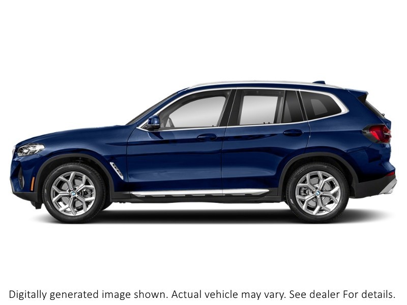 2023 Bmw X3 Xdrive30i Sports Activity Vehicle Tanzanite Blue Metallic  Shot 40