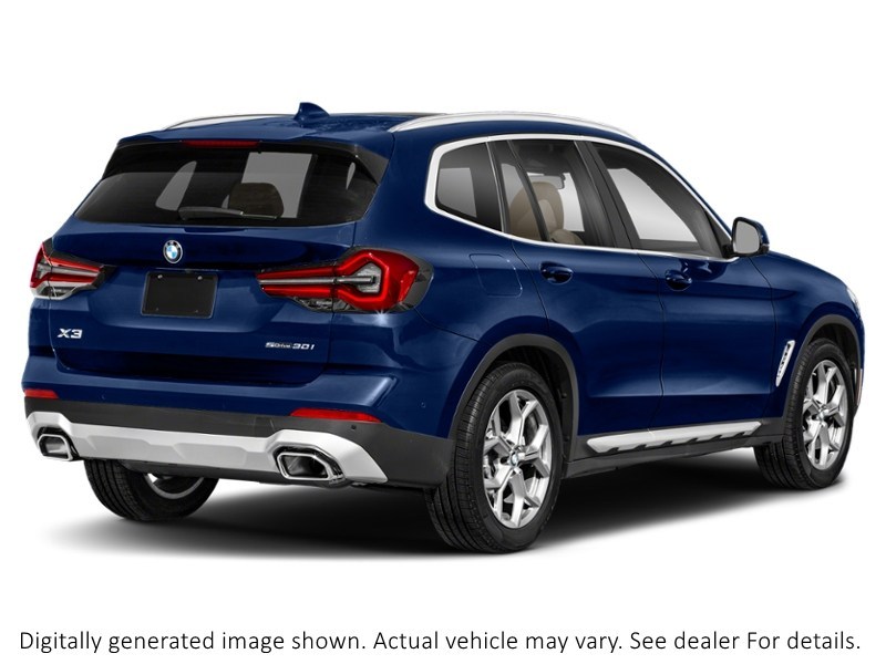 2023 Bmw X3 Xdrive30i Sports Activity Vehicle Tanzanite Blue Metallic  Shot 39