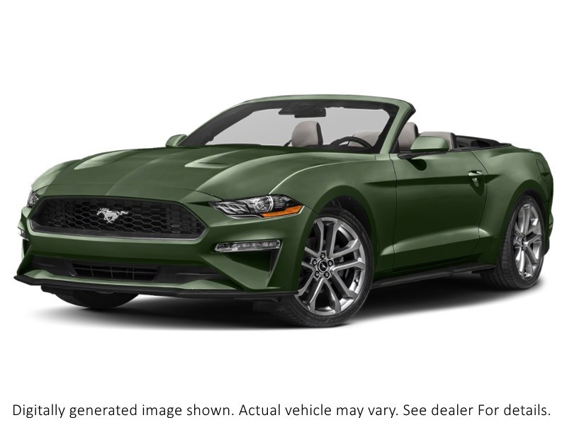 2022 Ford Mustang Ecoboost Convertible Eruption Green Metallic  Shot 25