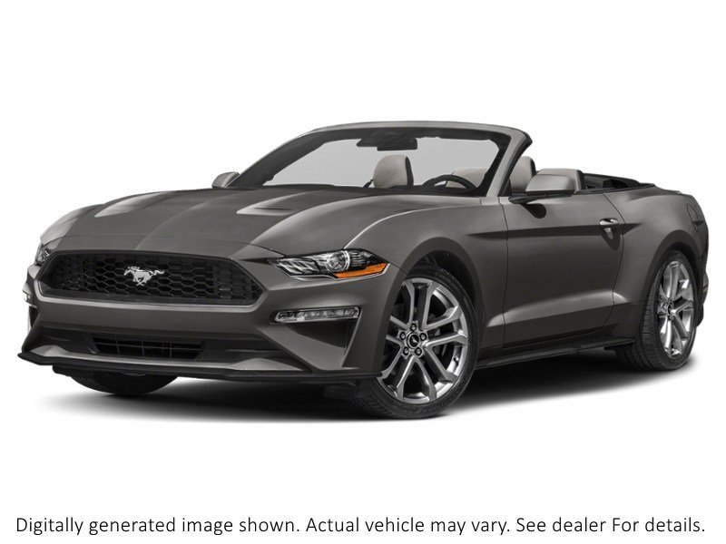 2022 Ford Mustang Ecoboost Convertible Carbonized Grey Metallic  Shot 44