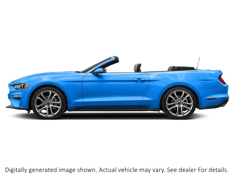 2022 Ford Mustang Ecoboost Convertible Grabber Blue Metallic  Shot 9