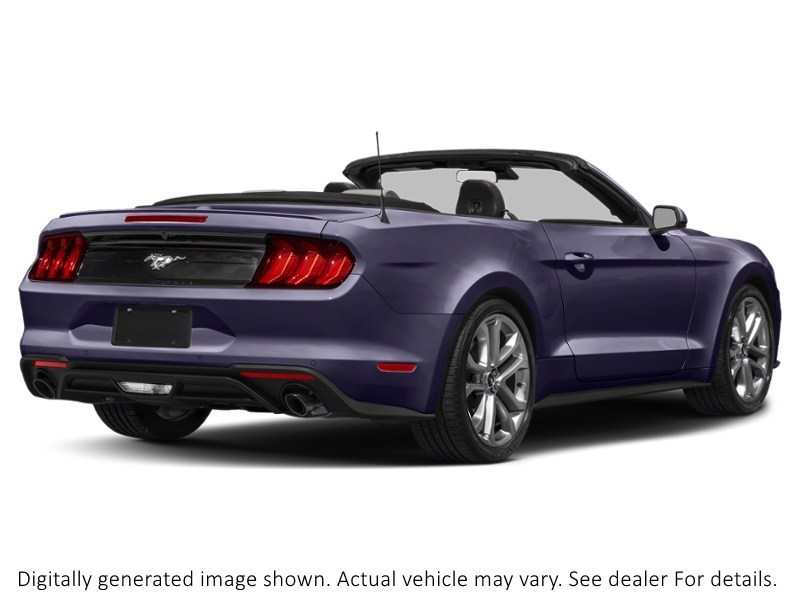 2022 Ford Mustang Ecoboost Convertible Mischievous Purple Metallic  Shot 46