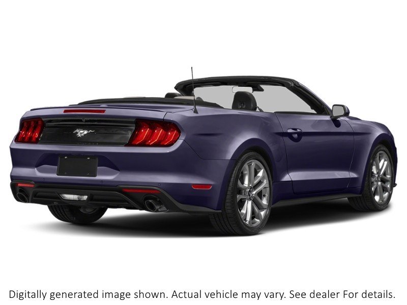 2022 Ford Mustang Ecoboost Convertible Mischievous Purple Metallic  Shot 46