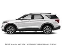 2022 Ford Explorer St-Line 4WD Star White Metallic Tri-Coat  Shot 11