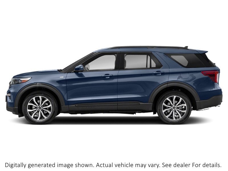 2022 Ford Explorer St-Line 4WD Stone Blue Metallic  Shot 21