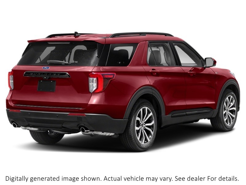 2022 Ford Explorer St-Line 4WD Rapid Red Metallic Tinted Clearcoat  Shot 30
