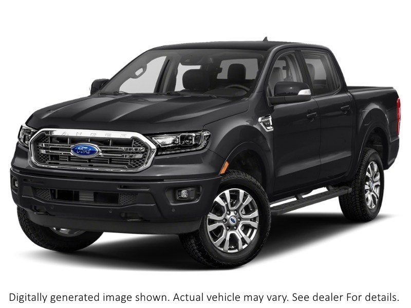 2022 Ford Ranger Lariat 4WD Supercrew 5' Box Shadow Black  Shot 1