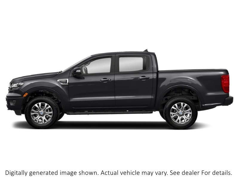 2022 Ford Ranger Lariat 4WD Supercrew 5' Box Shadow Black  Shot 3