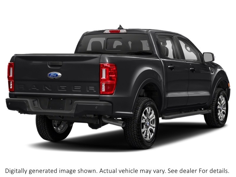 2022 Ford Ranger Lariat 4WD Supercrew 5' Box Shadow Black  Shot 2
