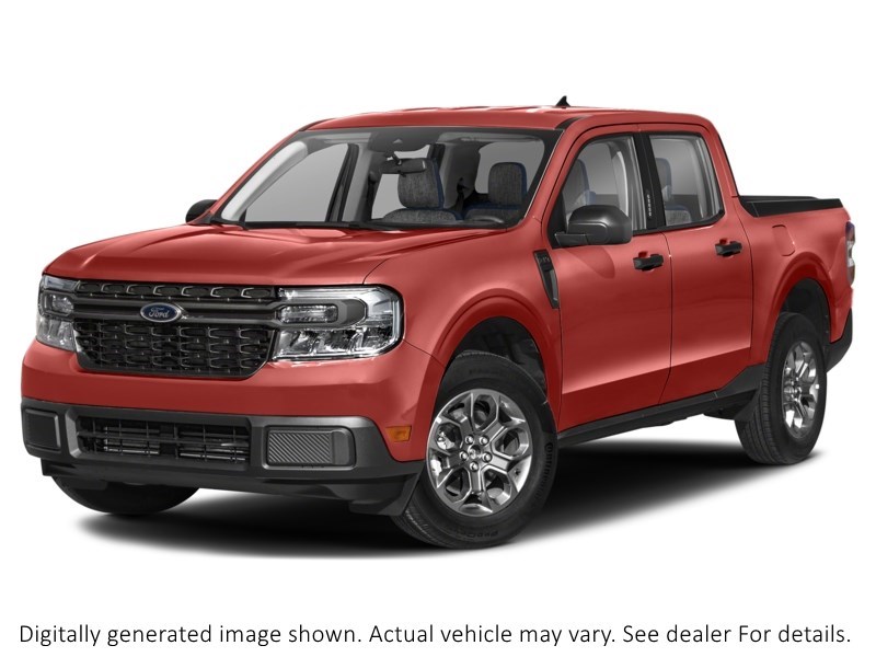 2023 Ford Maverick XLT AWD Supercrew Hot Pepper Red Metallic Tinted Clearcoat  Shot 10