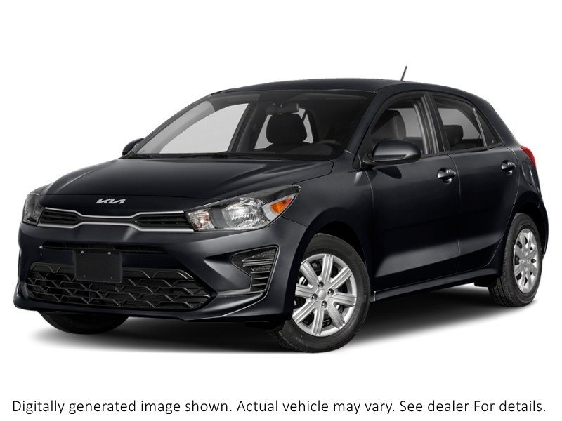 2023 Kia Rio 5-Door Lx+ Ivt Aurora Black  Shot 4