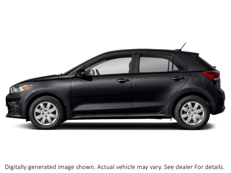 2023 Kia Rio 5-Door Lx+ Ivt Aurora Black  Shot 5