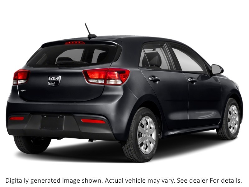 2023 Kia Rio 5-Door Lx+ Ivt Aurora Black  Shot 2