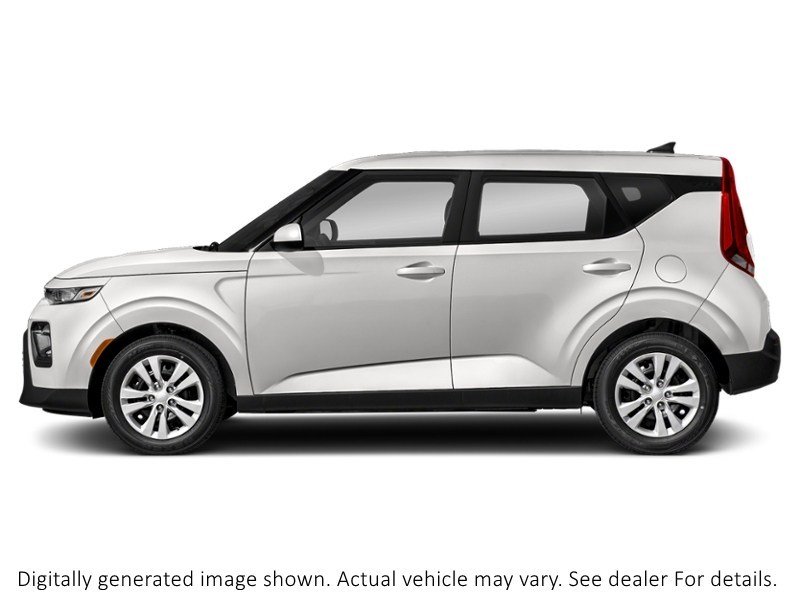 2022 Kia Soul Ex+ Ivt Snow White Pearl  Shot 3