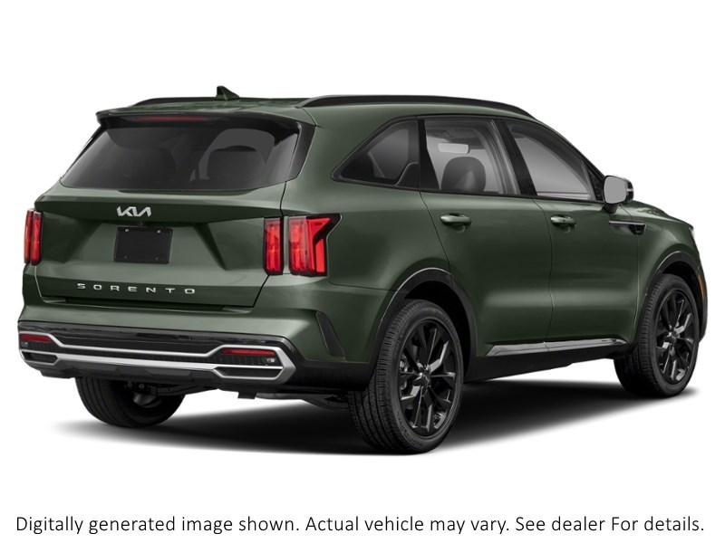 2022 Kia Sorento Sx AWD W/Black Leather Aruba Stone Green  Shot 6